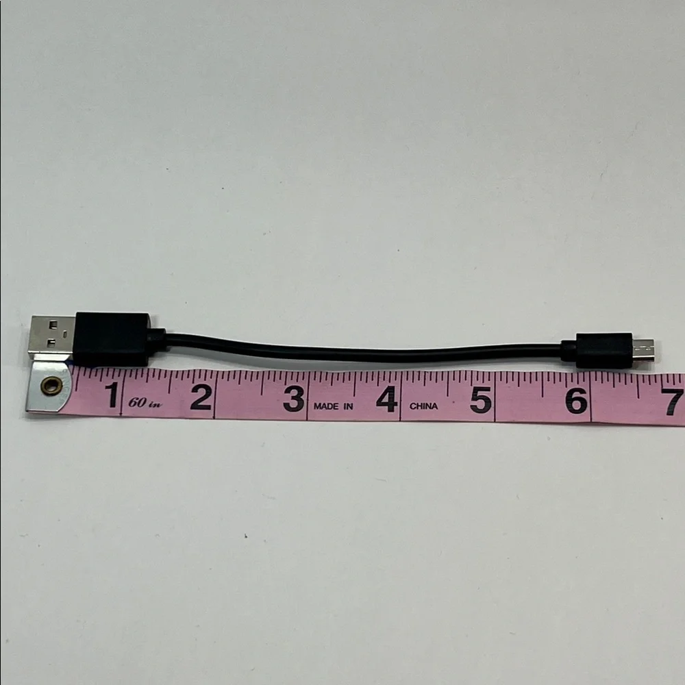 Black USB to Micro USB Cable